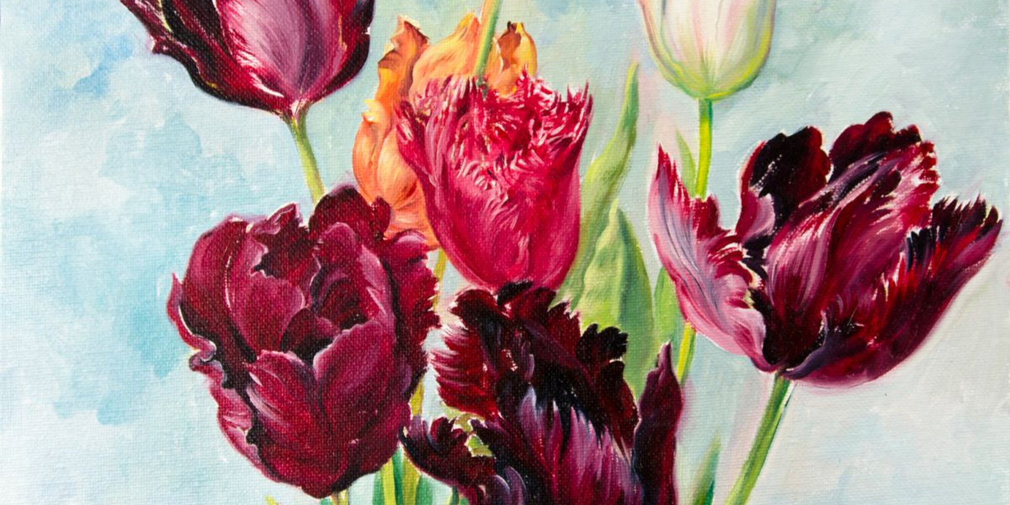 Art of the Day: "Tulips, 2015" by Daria Galinski