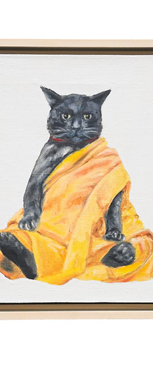 Zen Cat Vibes by VICTO