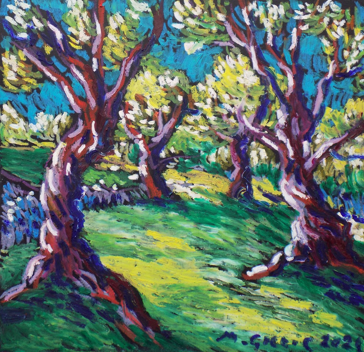 Olive grove No 31 by Maja Grecic