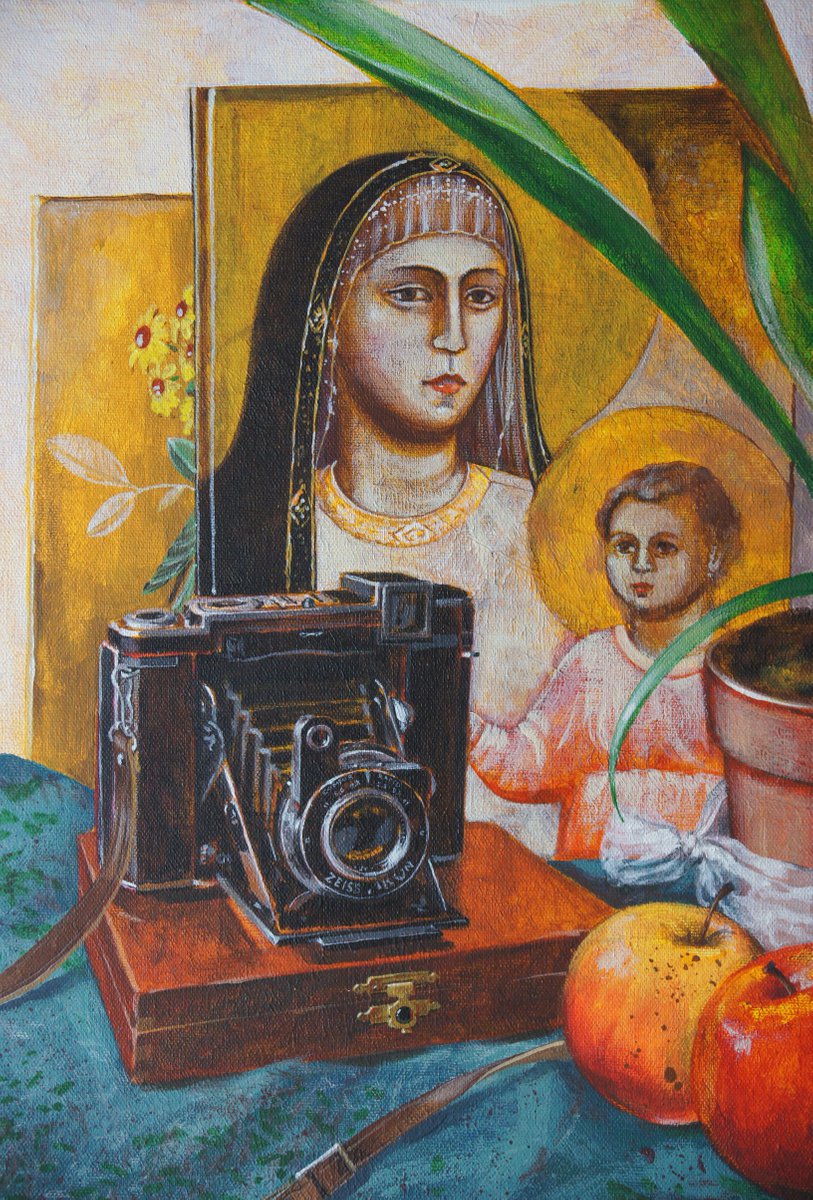 Red still life by Svetlana Zaparii