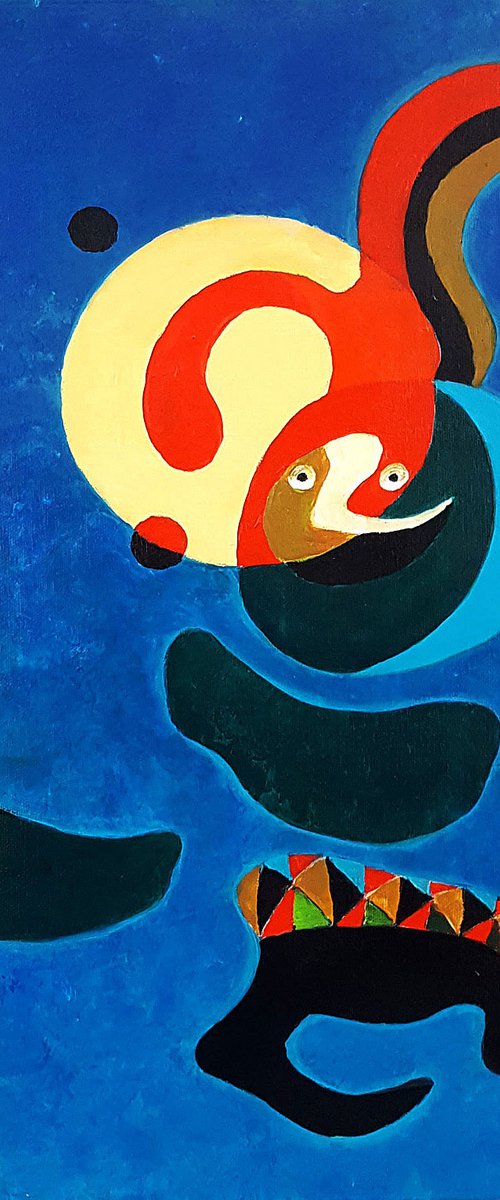 Juggler and Cat by Vadim Vaskovsky