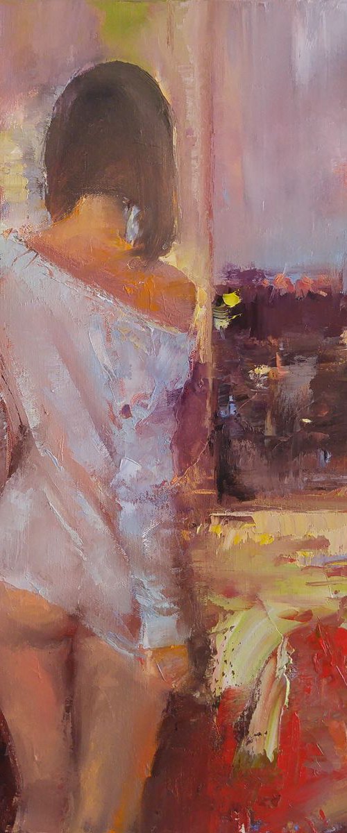 Morning glory (16×20×1.5") by Alexander Koltakov