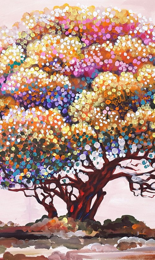 Sunny Morning Tree by Trayko Popov