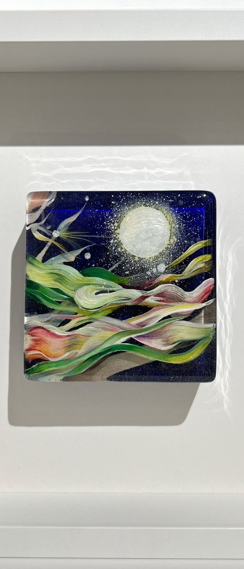 Moon Song - 2 by Marjan Fahimi