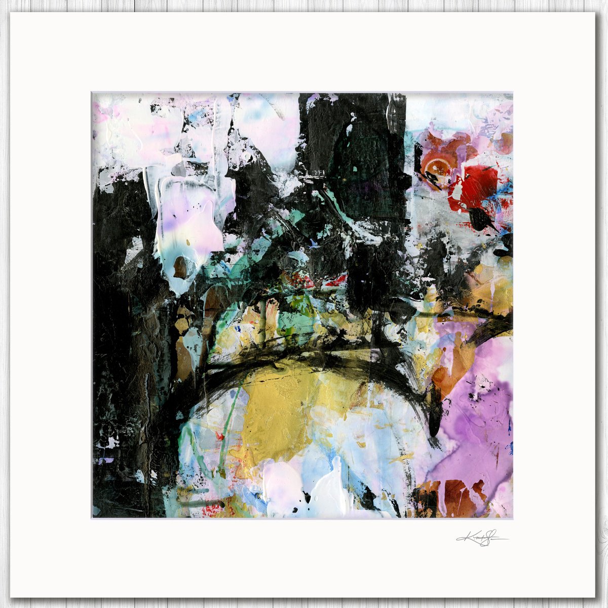 Bewitched 3 - Abstract Painting by Kathy Morton Stanion by Kathy Morton Stanion