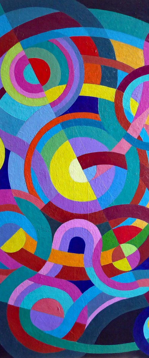 ABSTRACT: INTERPLAY OF LINE & SHAPE by Stephen Conroy