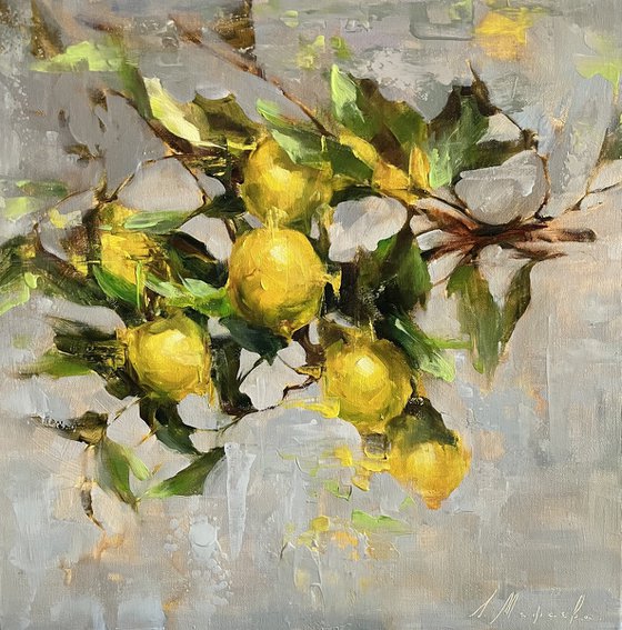 BRACH WITH LEMONS