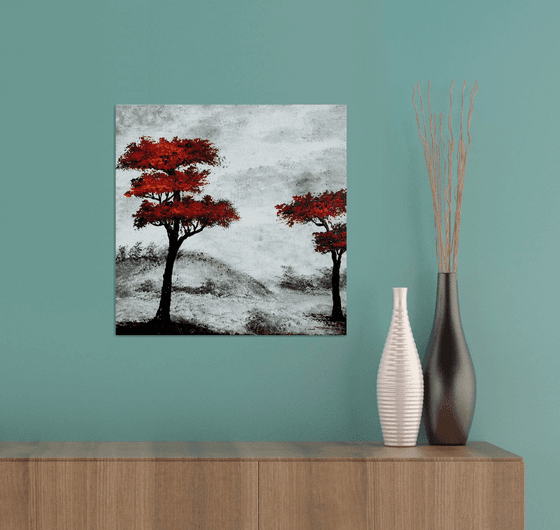 Gray landscape