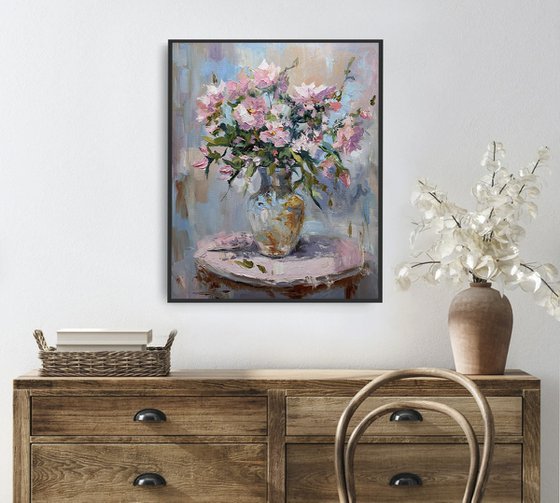 Pastel Bloom Symphony. Bouquet.