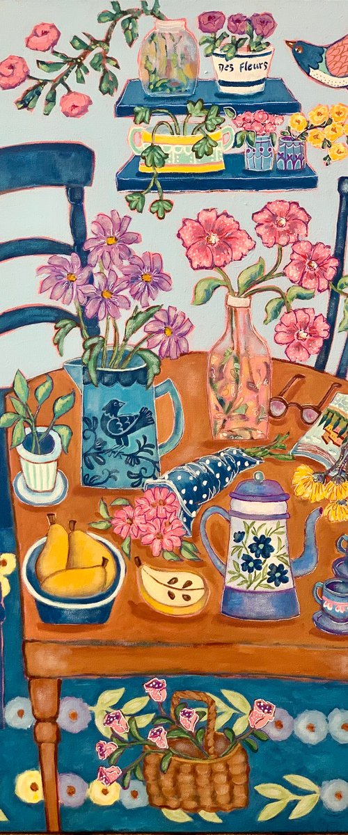 Three And a Half Pears by Holly Wojahn