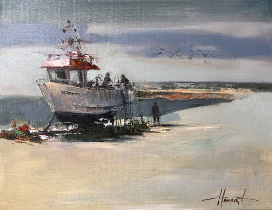 Dialogue with a boat