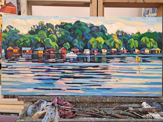 Landscape from the river
