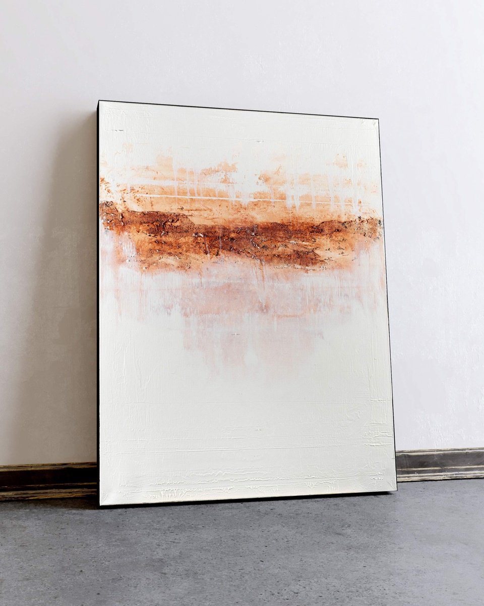 Organic Abstract Acrylic Painting By Nemanja Nikolic, 30 X 40", Unravelled, Original Artwork