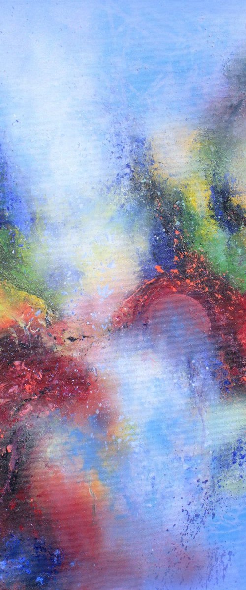 Abstract "Astral" by Ludmilla Ukrow