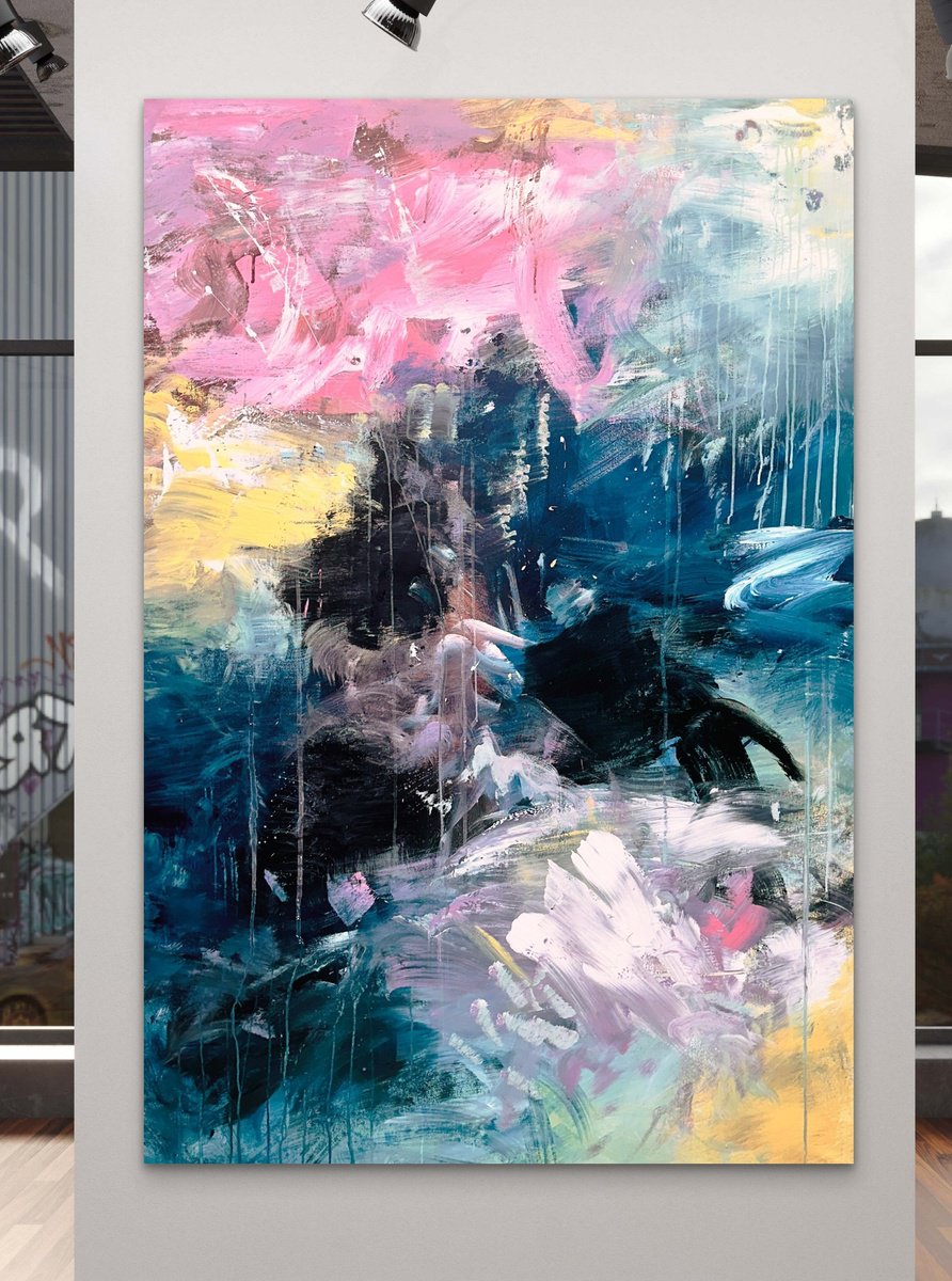 Submerged Forces By Theodor Anghel, 40 X 60, Artwork For Sale On Artfinder