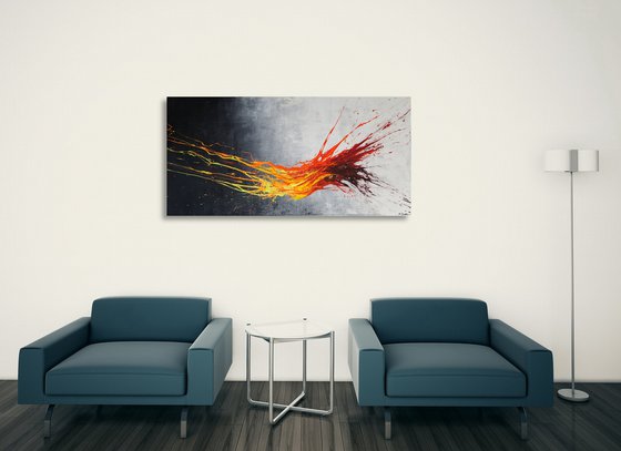 Sent To Ignite (Spirits Of Skies 098164) - 140 x 70 cm - XXL (56 x 28 inches)