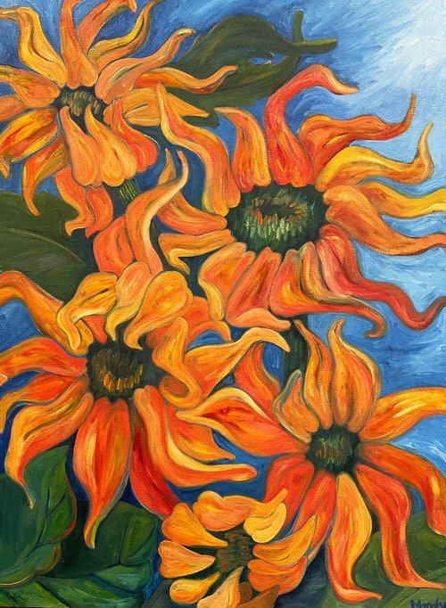 Sunflowers by Laurel Macdonald