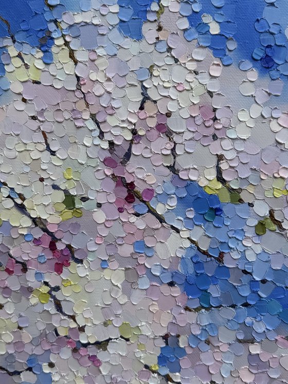 Breath of almond blossom