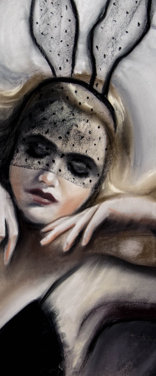 Bunny mask by Inna Medvedeva