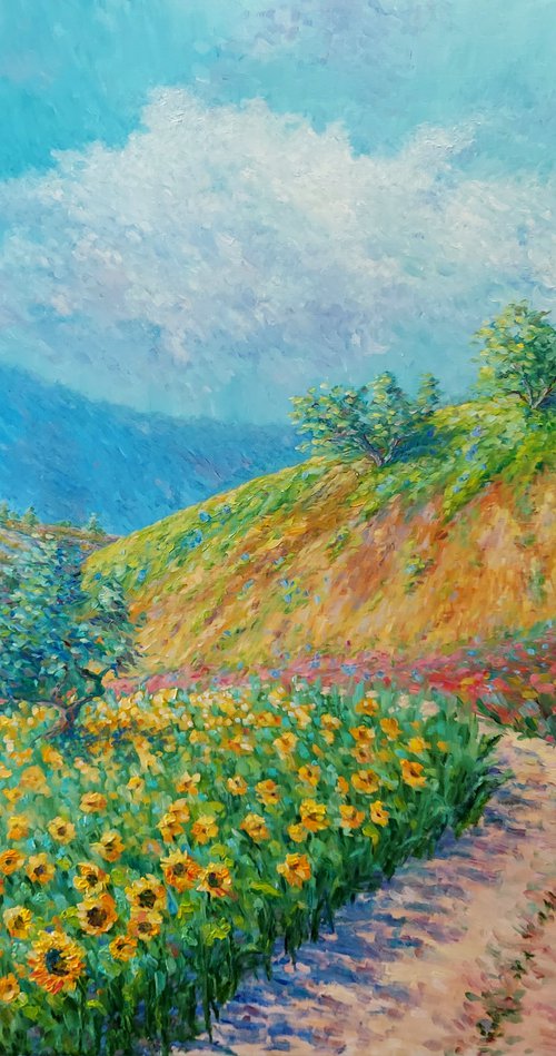 Vineyards of Tuscany by Ekaterina Orlova