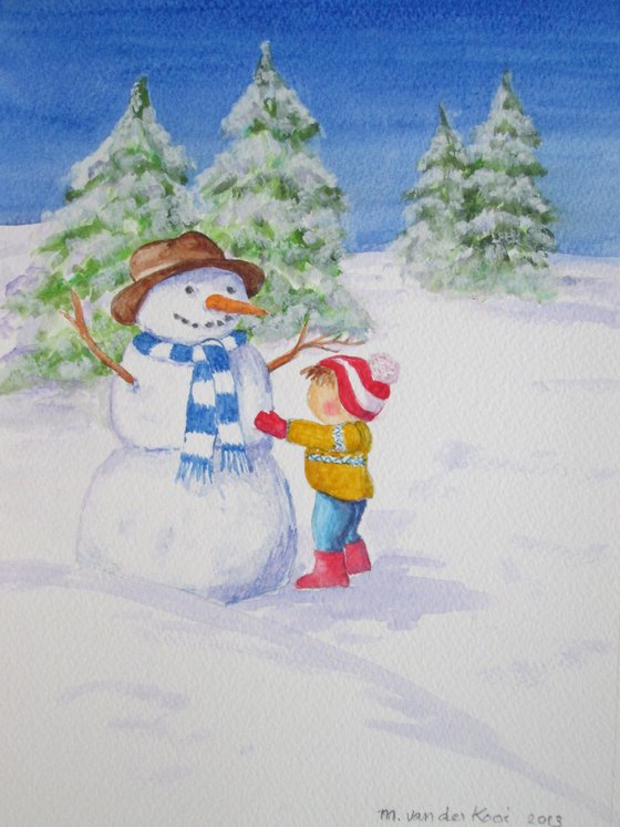 Snowman and me