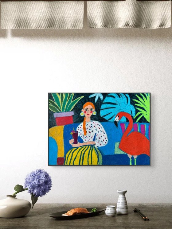 Tropical Woman Portrait