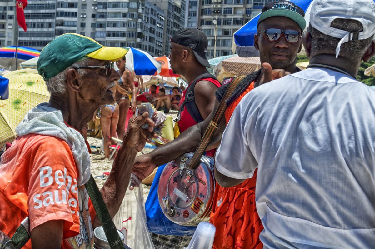 Photograph , Rio Beach Scene #2 By Marc Ehrenbold, 30 X 40, Artwork For Sale On Artfinder