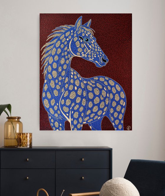 Cobalt Horse