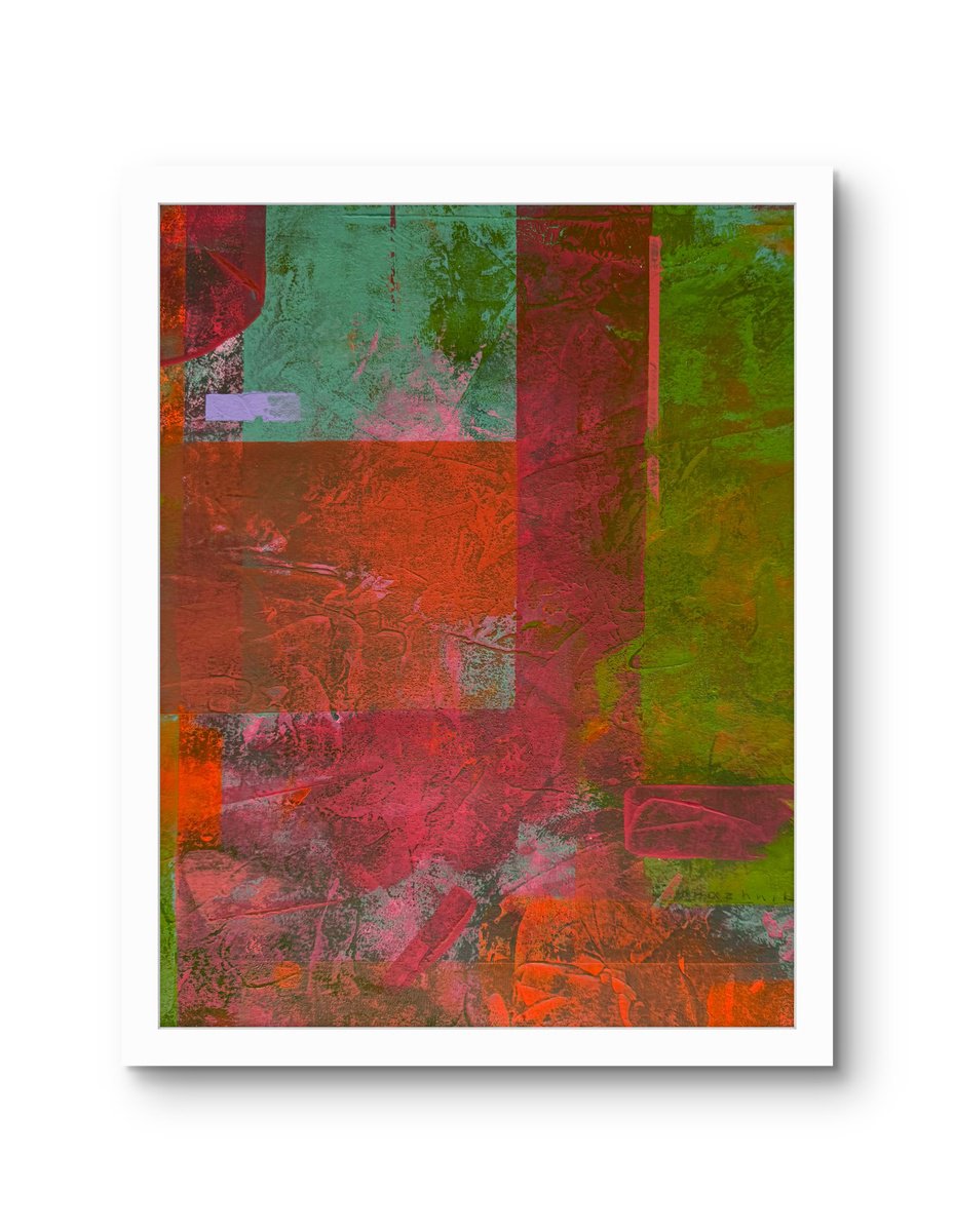  Fragments Of Colors By Arinika Stratievsky, 10 X 14, Artwork For Sale On Artfinder