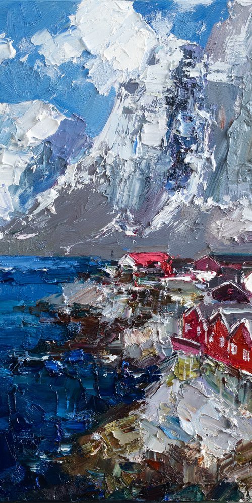 Lofoten Islands Serenity by Anastasiia Valiulina