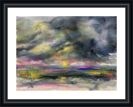 Storm In My Mind - Abstract Landscape I Seascape