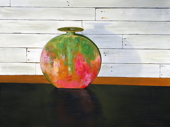PAPIER-MACHE POT