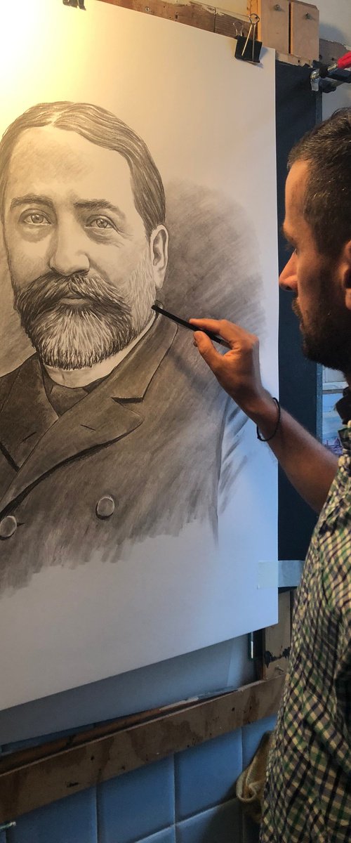 Portrait from Photograph – Custom Commission by REVAZ TCHEISHVILI