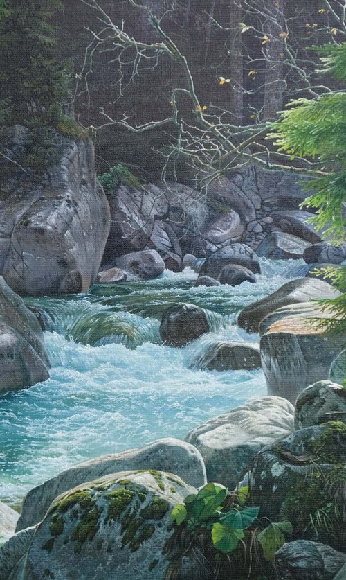 Sound of the mountain stream by Mlynarcik Emil