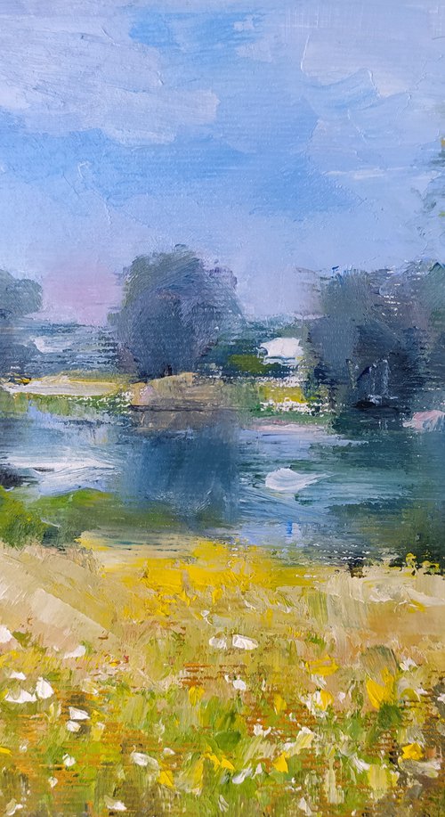 Summer landscape by Valentina Andrukhova