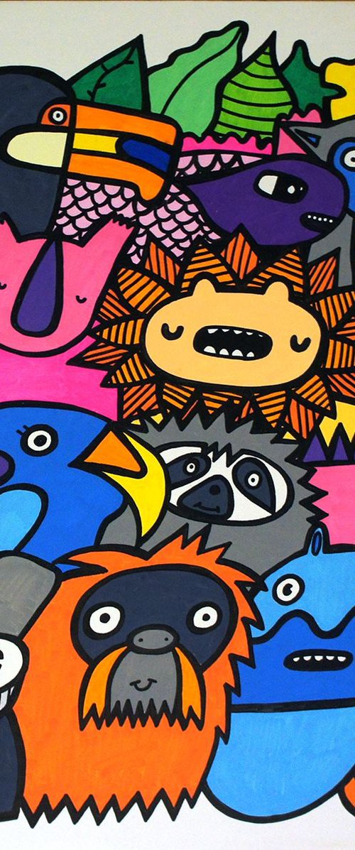 Jungle Square by Kev Munday