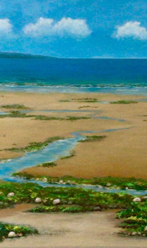 A Walk along the Beach. Seaview. by Sandra Francis