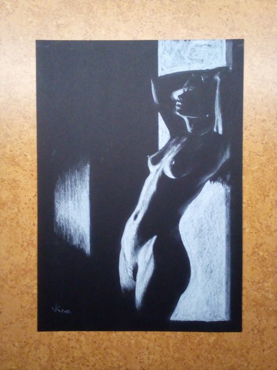 Nude noir #245 (21X29)cm