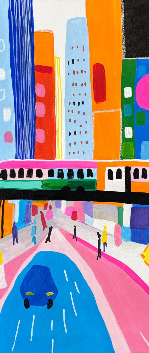 New York Cityscape Artwork by Sasha Robinson