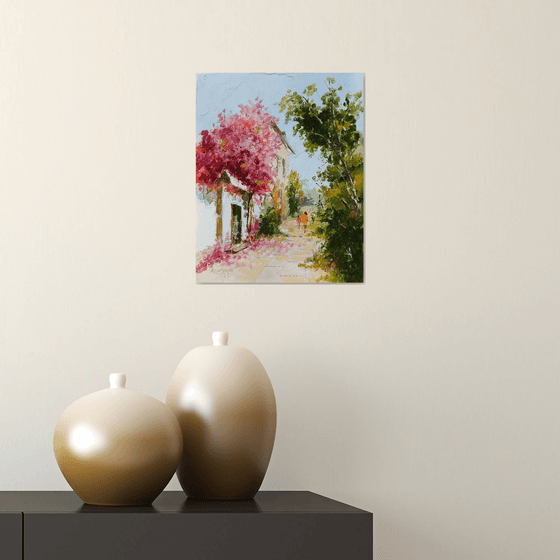 Bougainvillea Pathway