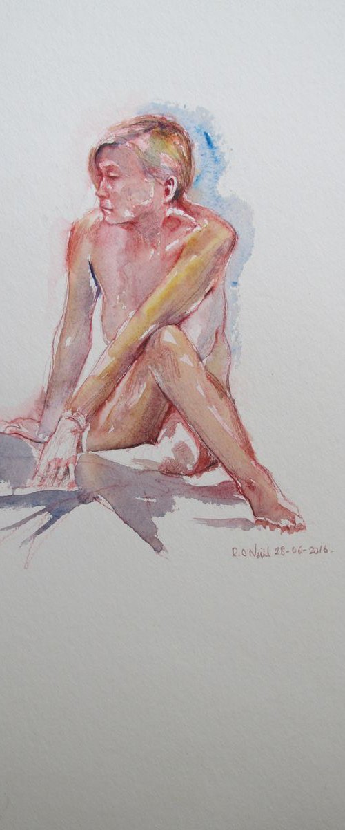 seated nude by Rory O’Neill