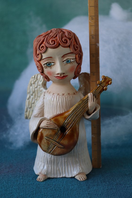 Song of the angels. OOAK sculpture.