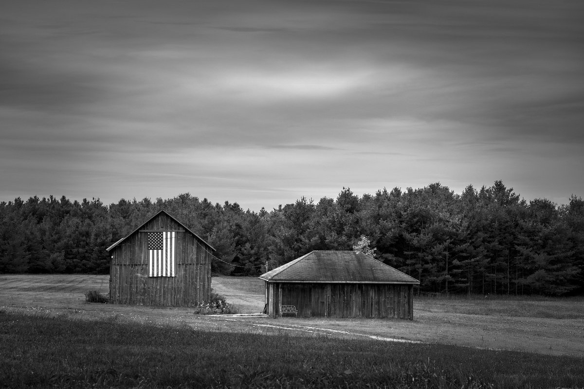 Photorealistic Landscape Photograph By Robert Tolchin, 20 X 16", Fall Colors, Original Artwork