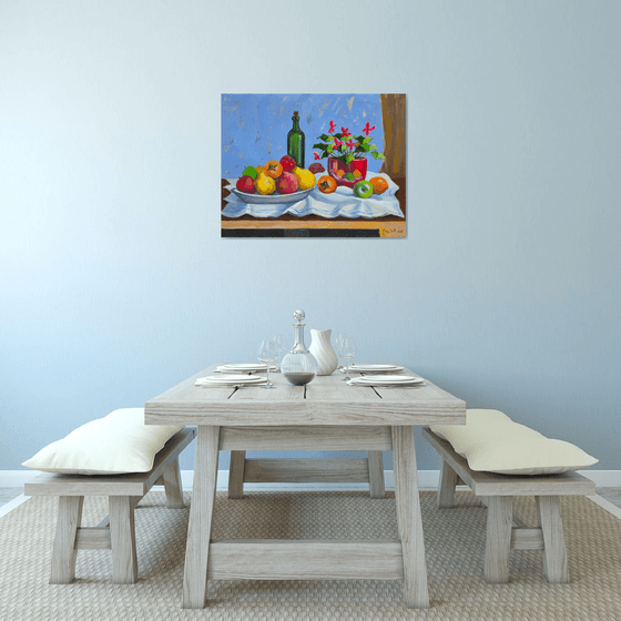 Still life with flowers
