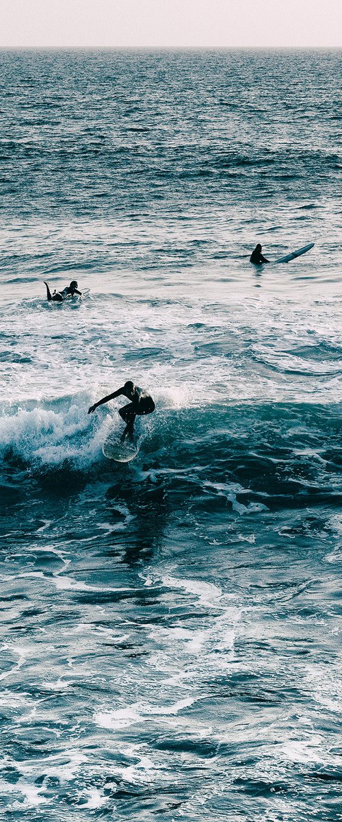 Surfers, Venice Beach by Heike Bohnstengel