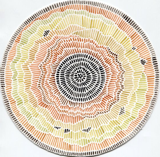 abstract eye pupil