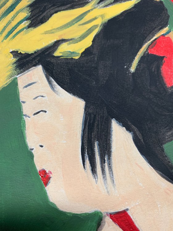 Japanese beauty. Geisha. #8