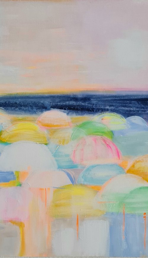 Sun Umbrellas by Wioletta Gancarz