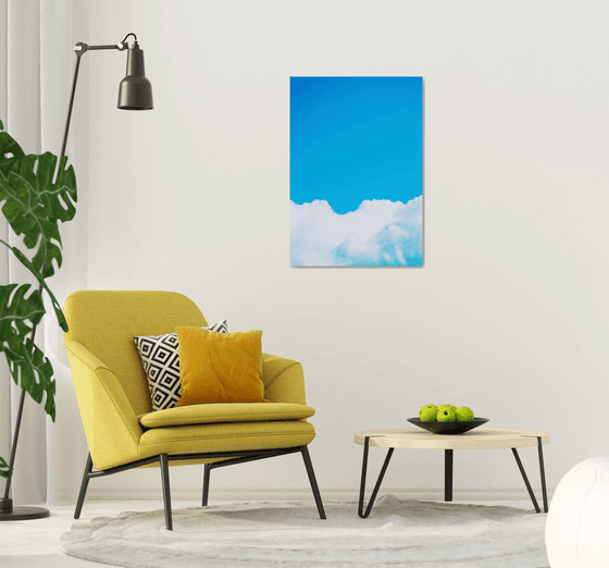 Blue Clouds I | Limited Edition Fine Art Print 1 of 10 | 60 x 90 cm