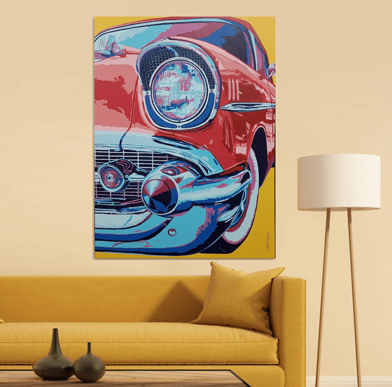 Automobiles – Classic meets Pop - Chevrolet